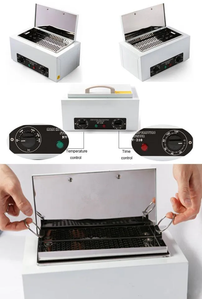 120 minutes 300w Adjustable tools dry heating sterilization equipments for beauty salon of NV2103902917