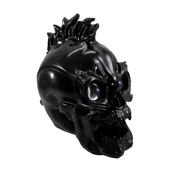 Phare de crâne à Universal Led Moto Décoratif Lampe Étanche Moto Accessoire  de moto étanche