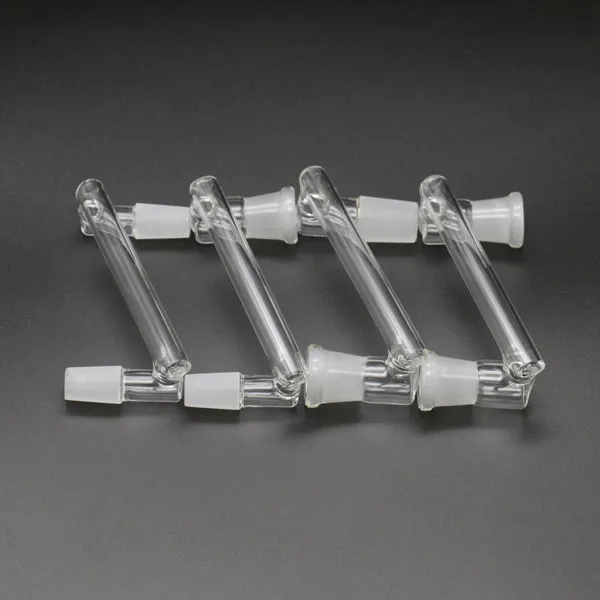 Glas Dropdown Adapter 10 Arten weibliche männliche 14mm 18mm bis 14mm 18mm weibliche Glas Dropdownadapter für Schlagzeile Glasbongs