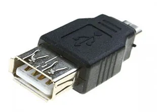 En gros USB 2.0 A femelle vers Micro USB B 5 broches mâle F M convertisseur câble adaptateur