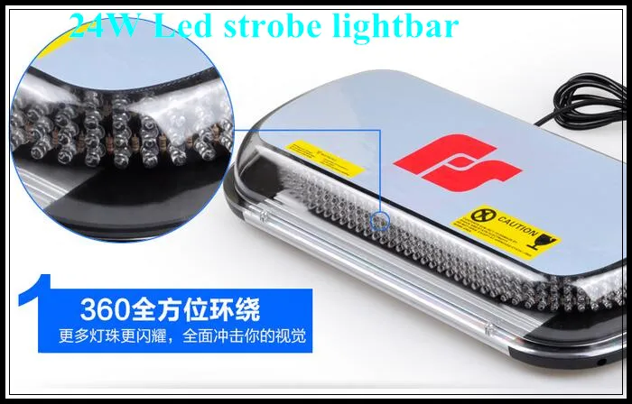 High intensity 44cm,DC12V,40W Led Mini lightbar Emergency lights,strobe lightbar,police light bar,11flash,waterproof