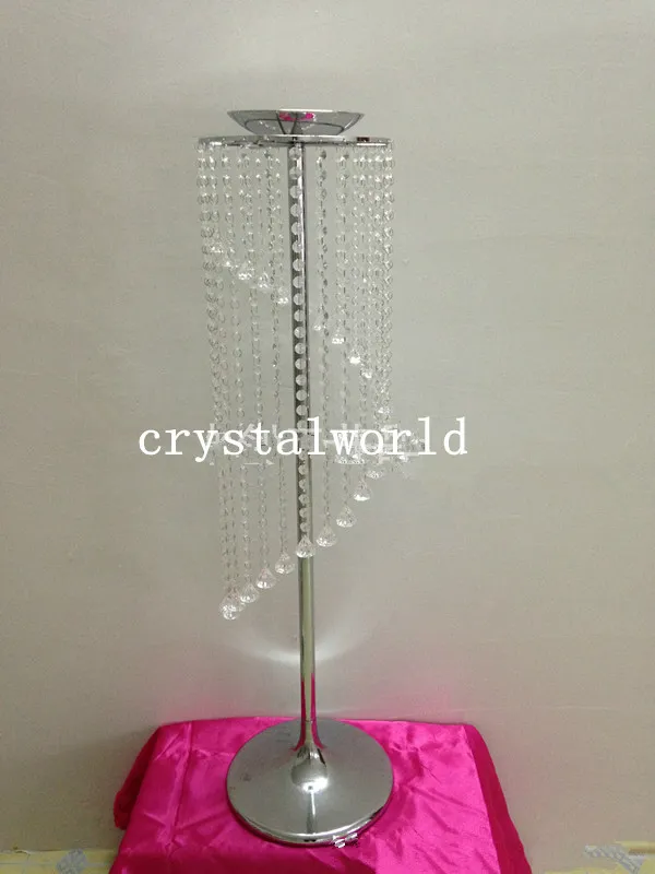 Kryształowy żyrandol stół do góry / stół ślubowy żyrandol / kryształ do środka ślubu / stołowe Centerpiece / Crystal Dekoracyjne