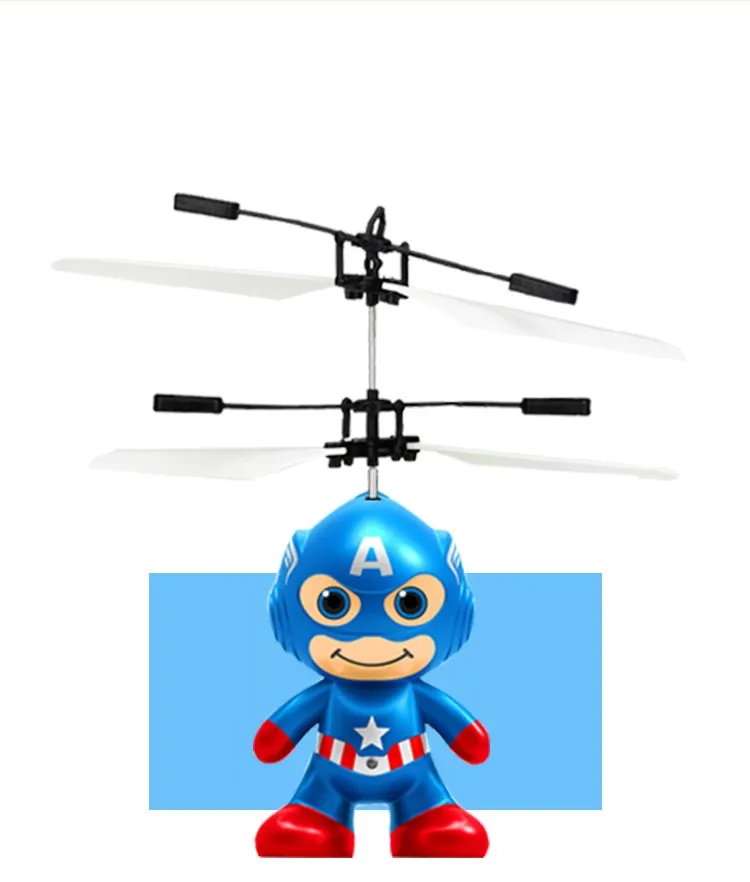 RC jouet volant télécommande Spaceman hélicoptère induction avion jouet hélicoptère drone intérieur enfants cadeau jouets 50 pièces