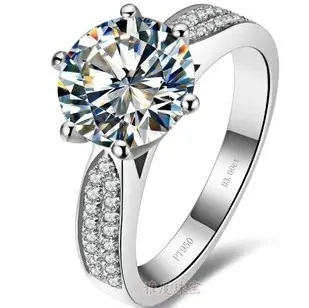 1,2,3ct, Sona Diamond Ring Diamond Pierścień Kolor Stars, Super Sang Diamond