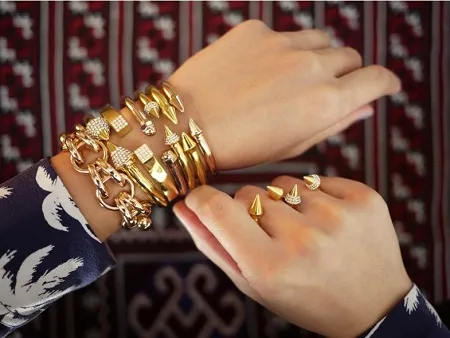 Gratis verzending 2015 nieuwe kristal met diamant goud zilveren charme sieraden mode vita fede armbanden armbanden edelsteen accessoires geschenken vrouwen