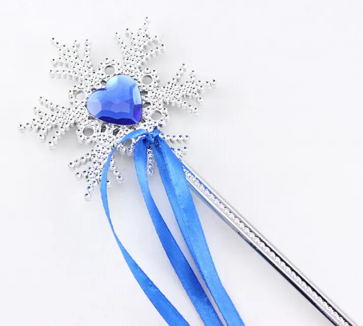 Fairy Wand ribbons streamers Christmas wedding party snowflake gem sticks magic wands confetti party props decoration events favors Supplies