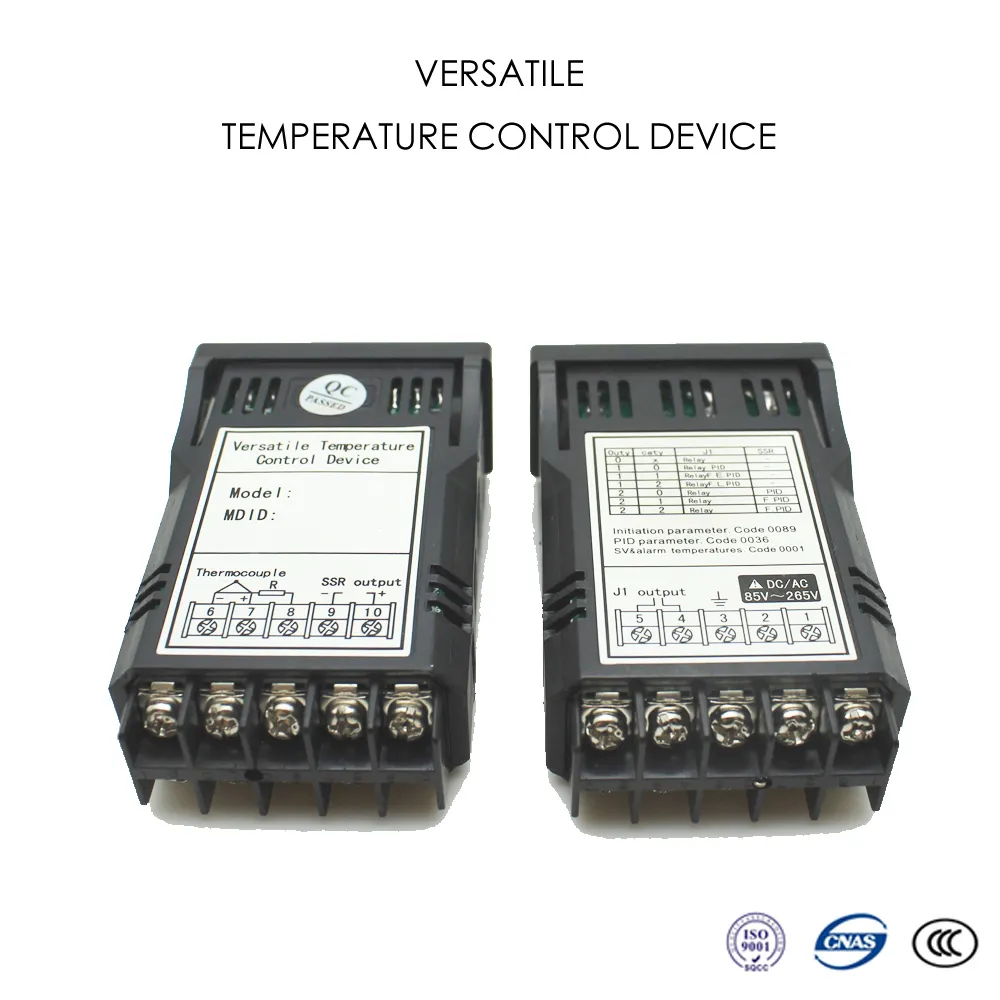 شاشة زرقاء AC  DC85 ~ 260V ، جهاز التحكم في درجة الحرارة متعددة الاستخدامات PID ، XMT7100 ، SSR ، المصنعين المباشر ، ضمان الجودة ، شعار مخصص