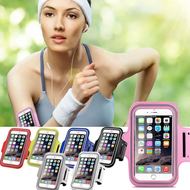 For IPhone 6 4.7 Plus 5.5 Inch 6plus Mobile Phone WaterProof Sport Gym ...