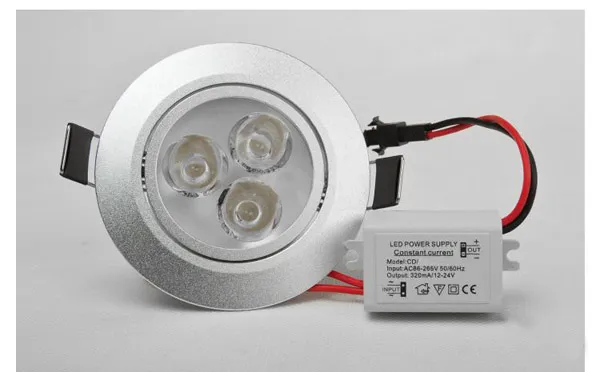 CE High Power LED taklampa 9W 12W LED-lampa 110-240V Spot Lighting Bulb LED Down Lights downlight Spotlight med Drive