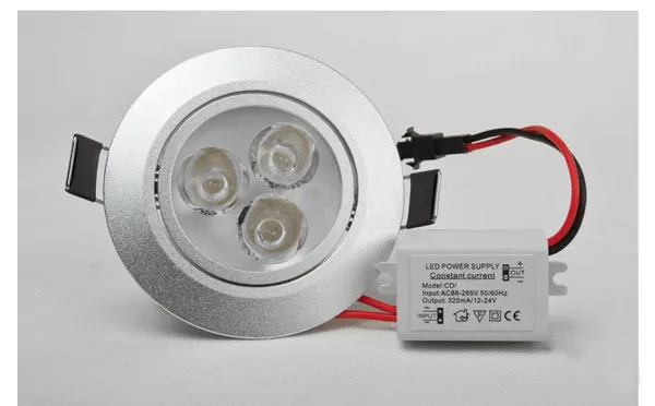 CE High Power LED Lampa sufitowa LED 9W 12W Żarówka LED 110-240 V Lighting Żarówka LED Down Lights Downlight Reflektor z napędem