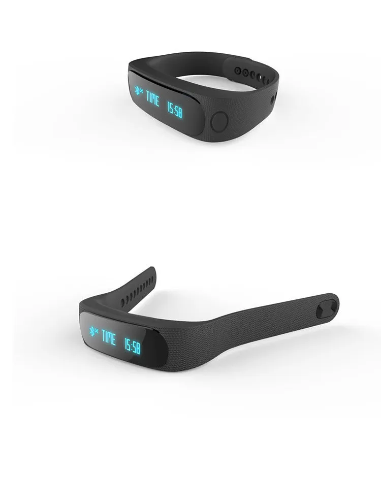 Smart Wristband E02 Bluetooth Waterproof Sports Wristband With Fitness Tracker Health Bracelet