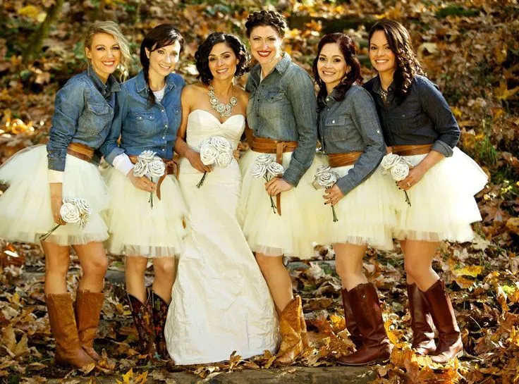 White Tutu Country Wedding Bridesmaid Dresses Customizable Short Mini Length Tulle Skirt For Outdoor Weddings At Affordable Prices From Yateweddingdress 32.29 DHgate.Com