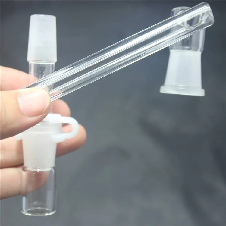 18mm Dropdown Reclaimer Increased Comfort and Convenience Fits 18mm Male Joints Glass Bongs Water Pipes Ashcatcher Come with Keck Clip