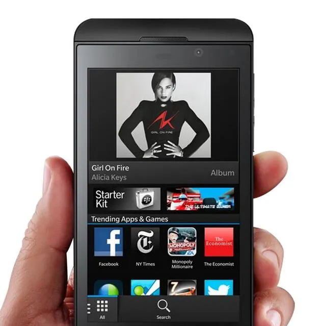 Oryginalny odblokowany BlackBerry Z10 US UE Dual Core GPS WIFI 8.0mp Camera 4,2 calowy ekran dotykowy 16G Telefon komórkowy