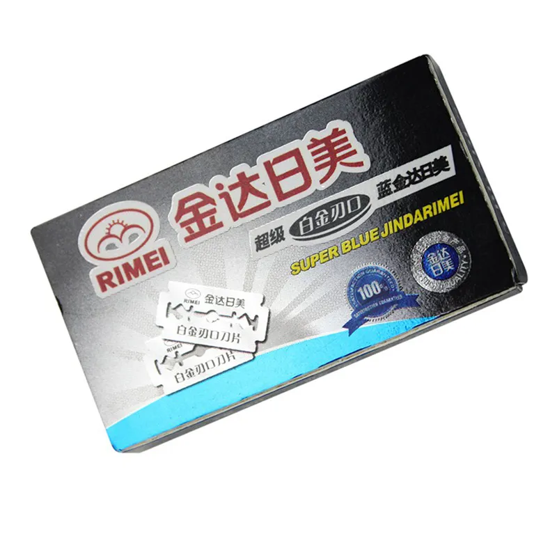 100 Counts Ri Mei Men Shaving Safety Razor Blades Double Edge Stainless Steel Blade To Shave Germany Technology 20217Z6018446