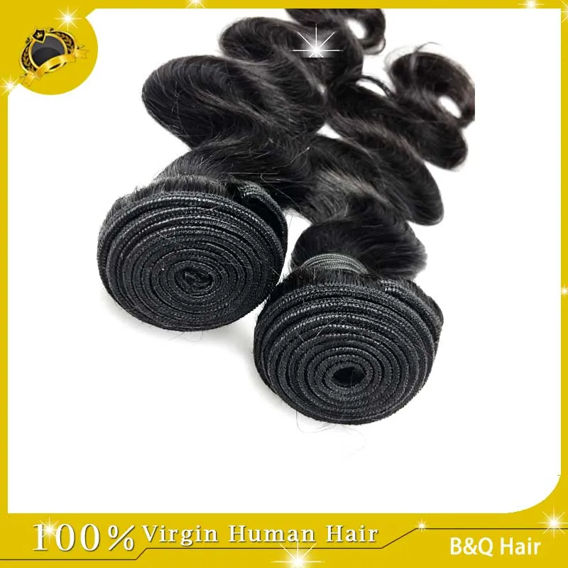 !! Wholesale Unprocessed 100 Human Hair Extensions Malaysian Indian Peruvian Hair Body Wave Hair Weaves