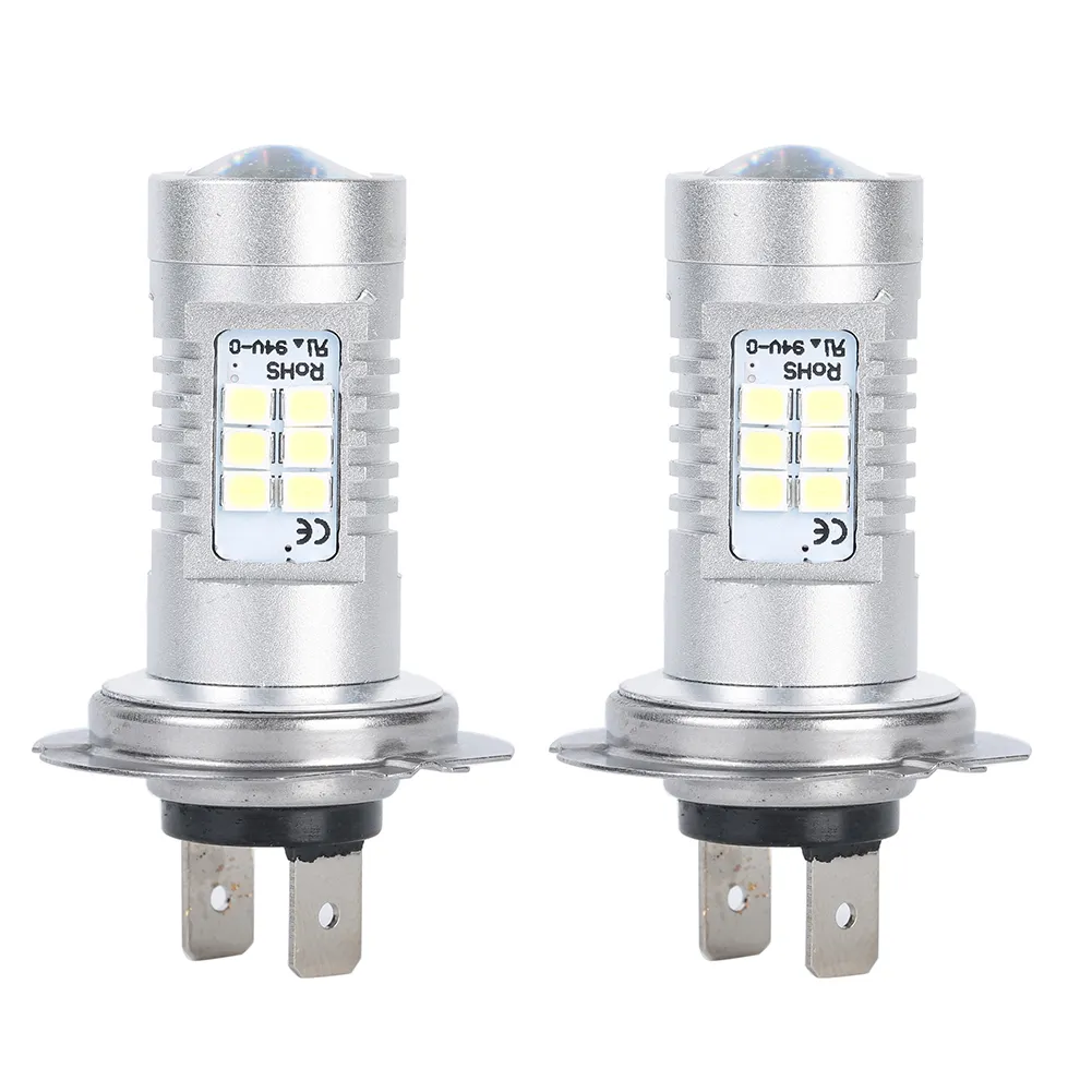 H7 21W LED Ampoule De Voiture LED 2835 SMD 12V 6500K Blanc Ampoule À LED  High Beatfight DRL Lampes À LED Universel Du 10,35 €