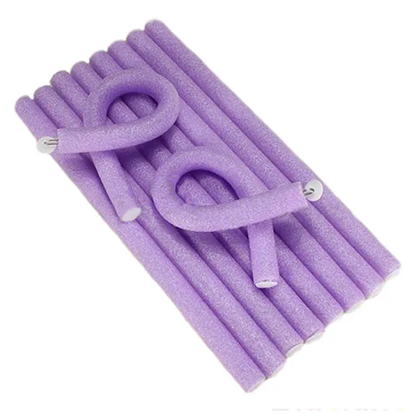 Haarkrulspelden Parel Katoen Haarkrulkers Krullend Haargereedschap Bar Omnipotent Sponge Opp Bag Verpakking hebben Tien kleuren laten kiezen voor keuze styling