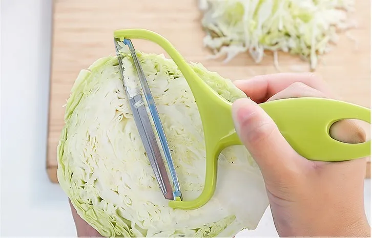 Stainless Steel Vegetable Peeler Cabbage Graters Salad Potato Slicer Cutter Fruit Knife Kitchen Accessories Cooking Tools9433980