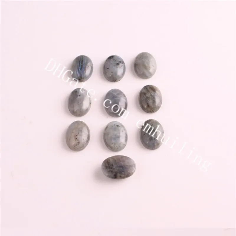 Suave Oval Flatback Natural Labradorite Cabochão Pedras Preciosas Qualidade Fina Solta Spectrolite Pedras Semi Preciosas Cura Pedras Preciosas Atacado