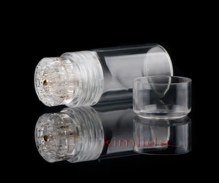 Bärbar Hydra Roller Stamp Micro Needles Applicator Glass Bottle in Skin Skin Face Beauty