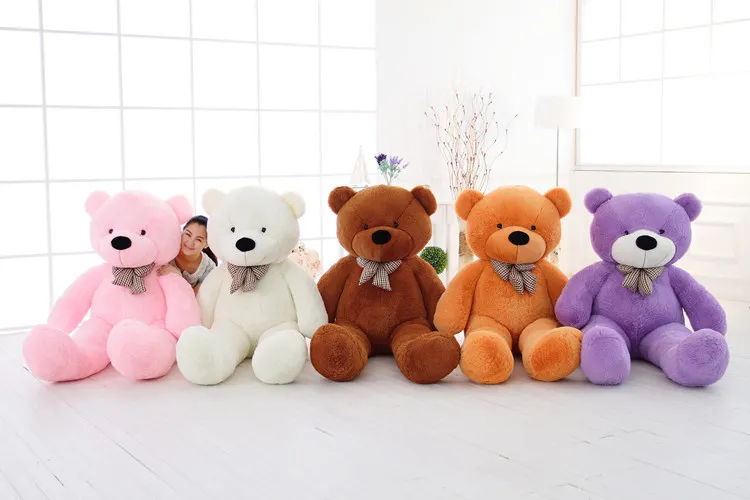 CILUA 60cm-120cm 5 Couleurs Géant Grande Taille Ours en Peluche Jouets en  Peluche Jouet Enfants Jouet Enfants Filles Coussin Décoration De La