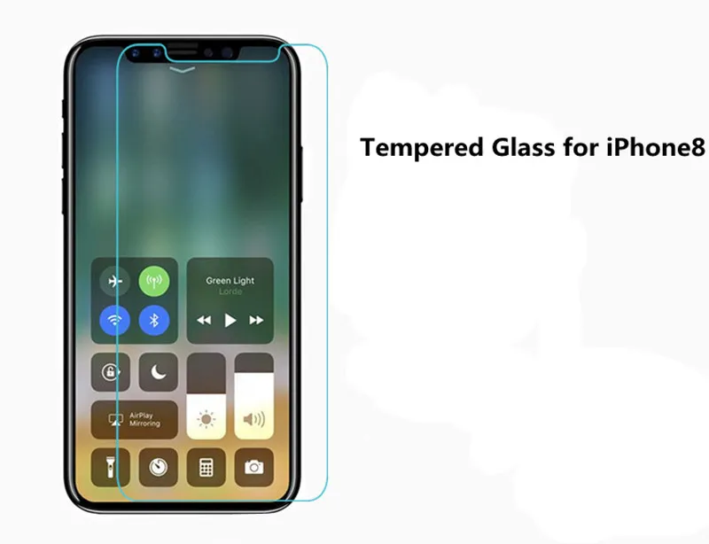 Para iPhone 8 Protetor de Tela de Vidro Temperado Para iPhone8 Protetor de Celular Dureza 9H Protetor de Tela com Pacote de Varejo