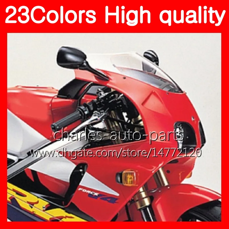 100% Nieuwe Motorfiets Voorruit Voor Honda VFR400RR 94 95 96 97 98 NC35 VFR400 RR 1994 1995 1996 97 1998 Chrome Black Clear Smoke Ruiten