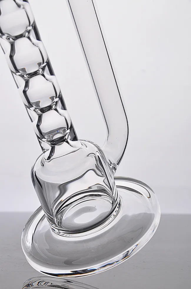 Multi level Clear New Arrival slim Glass water pipes dab rigs glass bongs with birdcage perc oil rigs