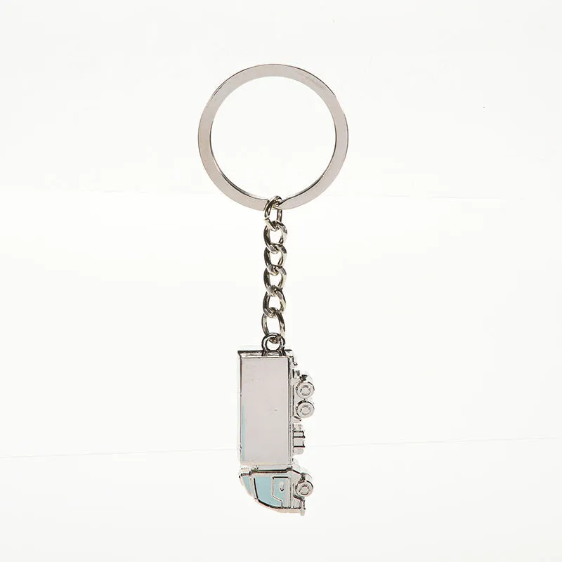 Cute Metal Keychain 2016 Hot Gift Mini Truck Key Chain Key Ring