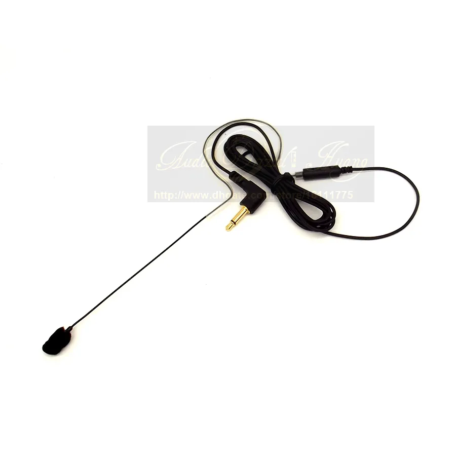 Single Ear Hook Condenser Headset 3.5 Mm Microphone With Ideal For FM