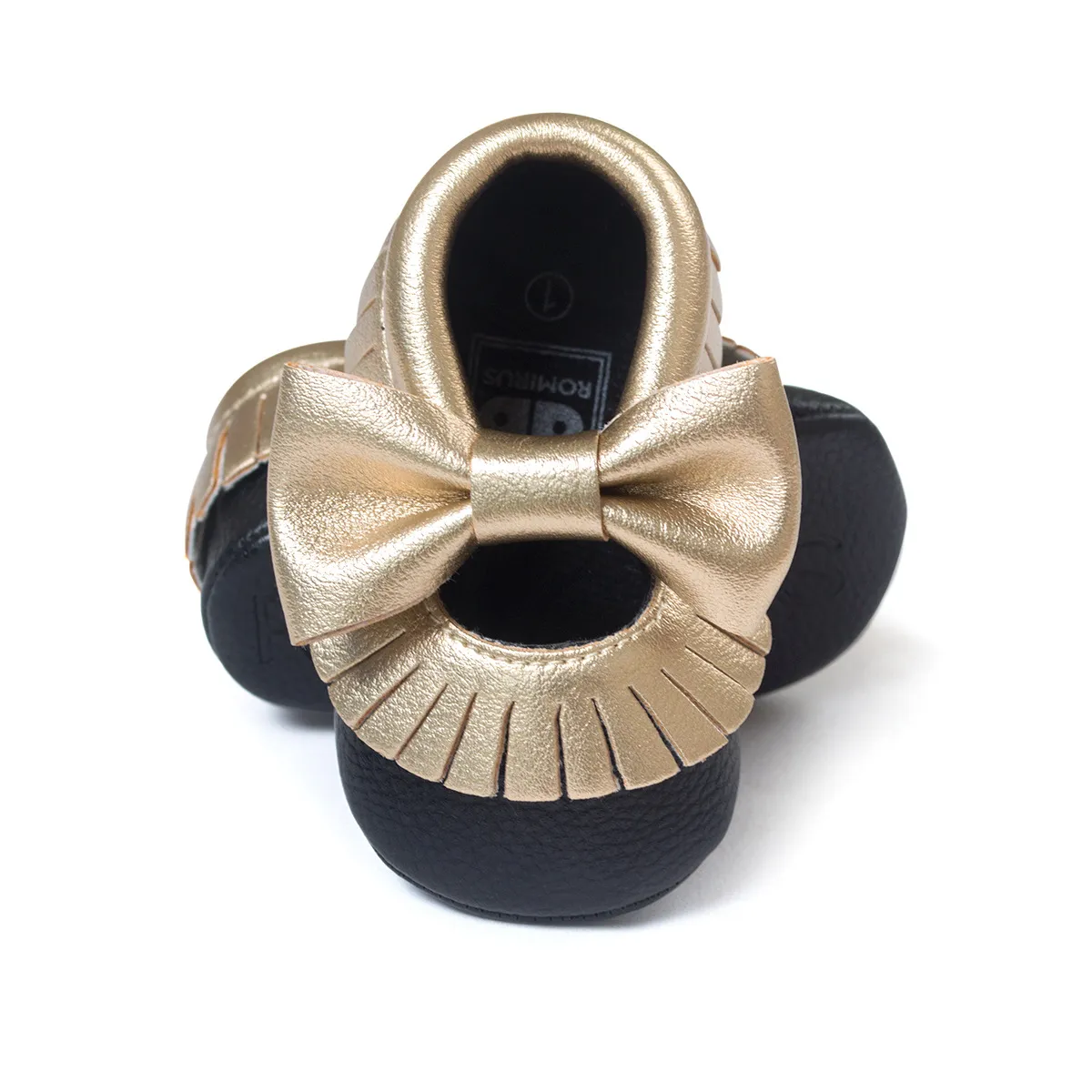 Novo 12 Cores correspondência Borlas com bowknot Bebê Mocassins fundo Macio Sapatos PU Bebê Recém-nascido Primeiros Caminhantes frete grátis C989