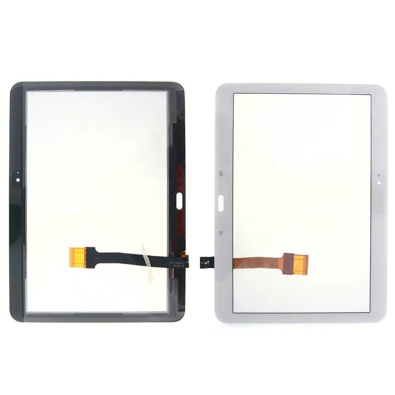 Digitizer del pannello touch screen per Samsung Galaxy Tab 4 10.1 T530 T531 T535 con pezzi di ricambio adesivi preatached