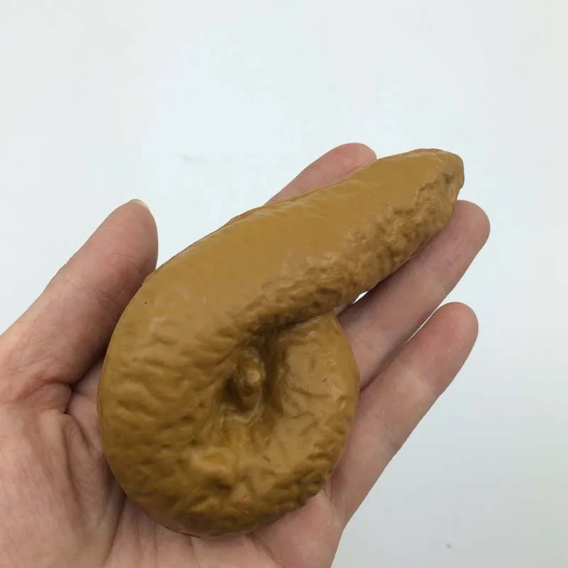 Simulated stool Simulation feces Yellow bowels Mischief Turd Gag Gift Realistic Shits poop Fake Turd Classic Shit Gag-Funny Joke sick fool