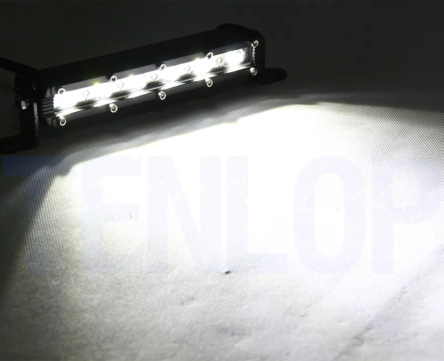 Luce della griglia della barra luminosa DRL da 9 pollici 18W LED auto SUV ATV 44 barca moto 12V 24V5505796