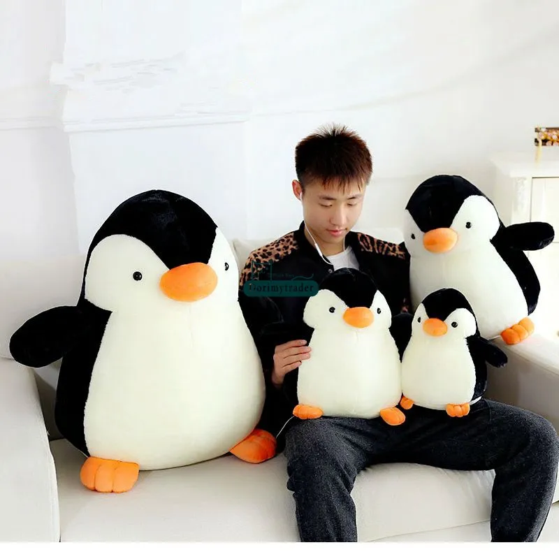 ペンギンのぬいぐるみのおもちゃ：大規模で柔らかいぬいぐるみペンギン