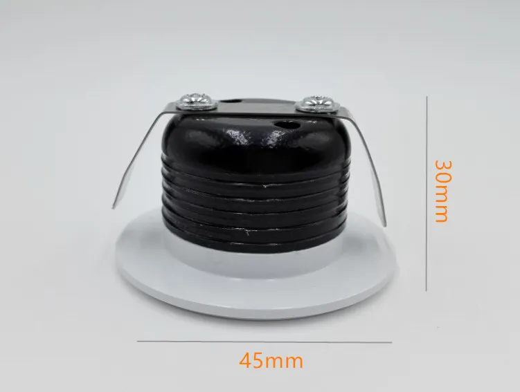 10 개 5W 110V 220V 빛 아래로 5W 통 LED 생활 마이크로 작은 천장 흰색 소형 자리 밍 미니 COB 로비