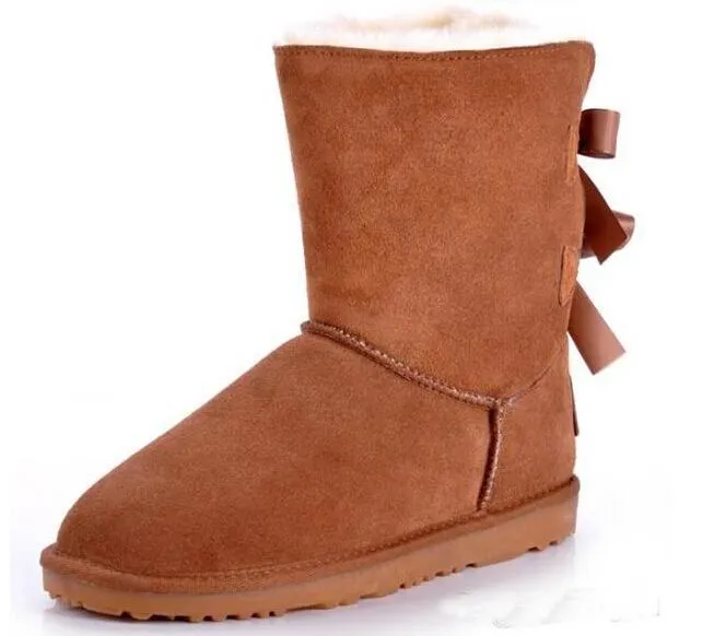 VENTE CHAUDE TOP qualité nouvelle mode classique nouvelles bottes pour femmes bottes Bailey BOW bottes de neige pour bottes pour femmes.