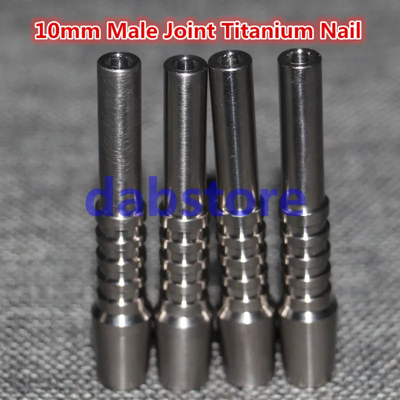 Factory Price GR2 Titanium Nail Carb Cap with side hole for dabber 10mm male joint ti nail