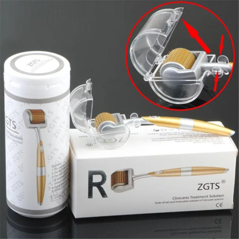 TM-ZGTS 192 MOQ High quality ZGTS Titainium Aloy Micro Needle Derma Roller with 192 Needles dermaroller