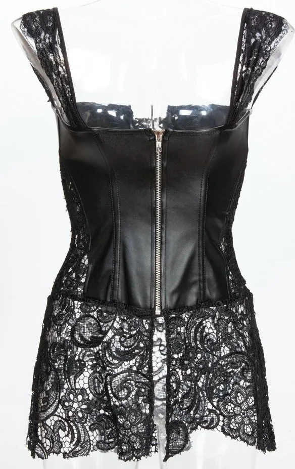 Bustier en Faux cuir pour femmes, Steampunk, entraînement à la taille, à lacets, désossé en acier, Corset, surbuste, brocart, grande taille, nouvelle collection S-6XL