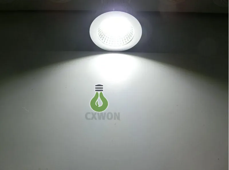 LED 스포트라이트 COB의 GU10 MR16 E27 5w 알루미늄 높은 방열 밍이 자리 통 led 전구 실내 장식 AC85-265V DC12V