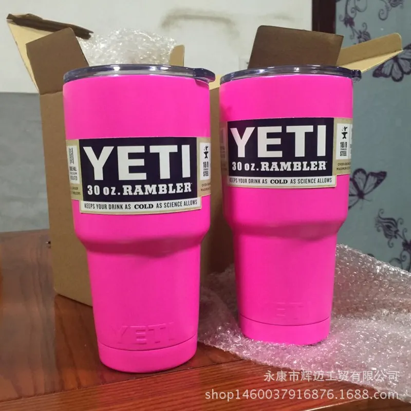 YETI 12 Oz 20 Oz 30 Oz YETI Copa 12 Oz 20 Oz 30 Oz Rosa Rosa Coloridas