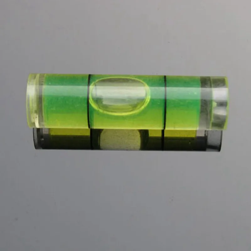 Haccury (25 pieces /lot) 9.5*34 mm Plastic Tube Level Bubble Spirit Level Parts