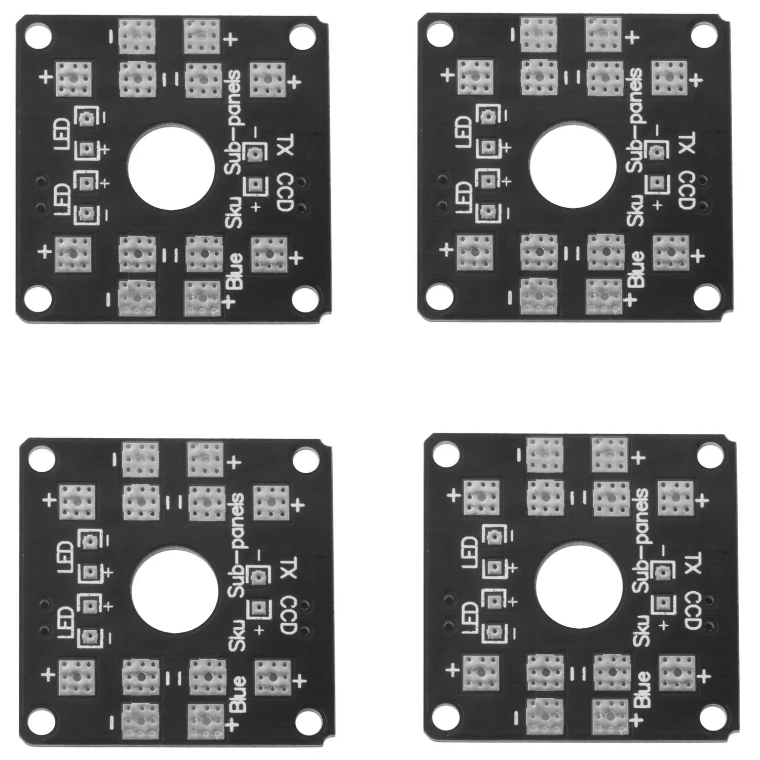 Placa de distribuição do poder B00180 do controle do diodo emissor de luz do controlador do vôo de CC3D Quadcopter BARD