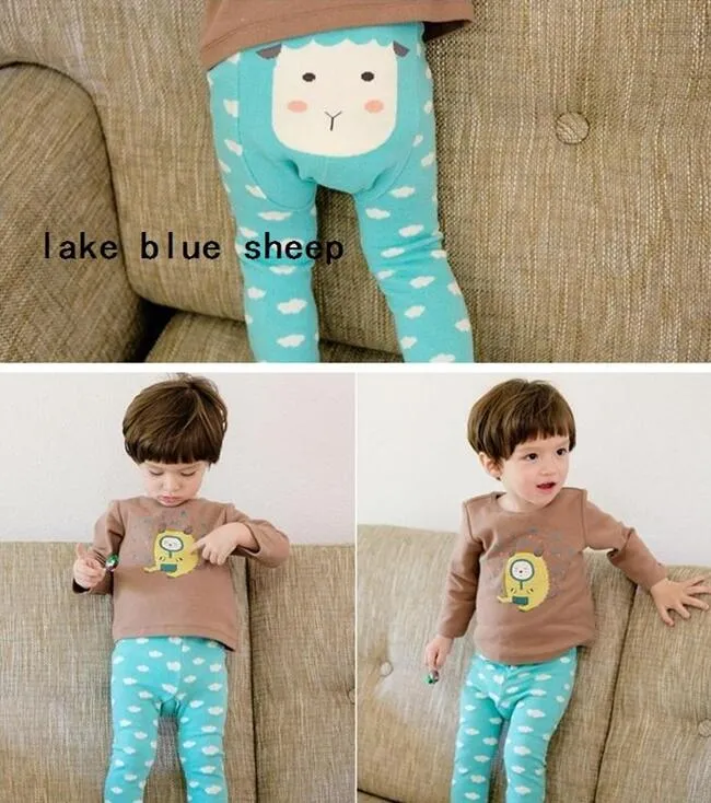 Nouvelle Arrivée Enfants Animal Leggings Enfants Enfants PP Pantalon Long Pantalon Bande Dessinée Legging Coton Bébé Garçons Filles Pantalon