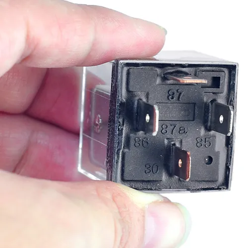 12V 80A 4-Pin Automotive Relay With Socket Harness - SPST Normally Open
