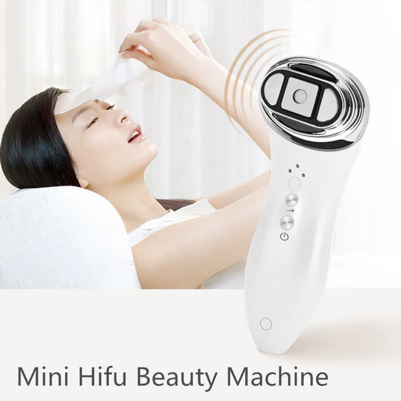 Hifu focalizado de alta intensidade portátil Handheld de Hifu do ultra-som RF Handheld para a remoção do enrugamento levantamento de cara mini Hifu