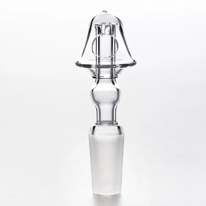 COOL! NOUVELLES ARRIVÉES! Vente en gros NO WASTE Mushroom Pure Quartz Nail avec un dôme. Rend votre huile plus efficacement utilisée. DHL rapide et gratuit.