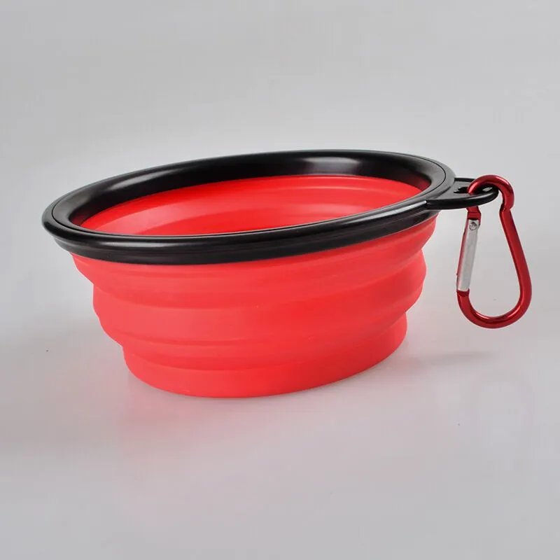D13 Nouveau bol pour chien de compagnie en silicone bol bol pour animaux de compagnie se pliant portable bols pour chiens bols pour chats livraison gratuite